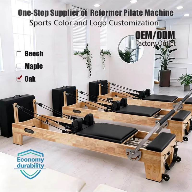 Yoga Fitness Exercises - Pilates Reformers Body Exercise Yoga Machine
