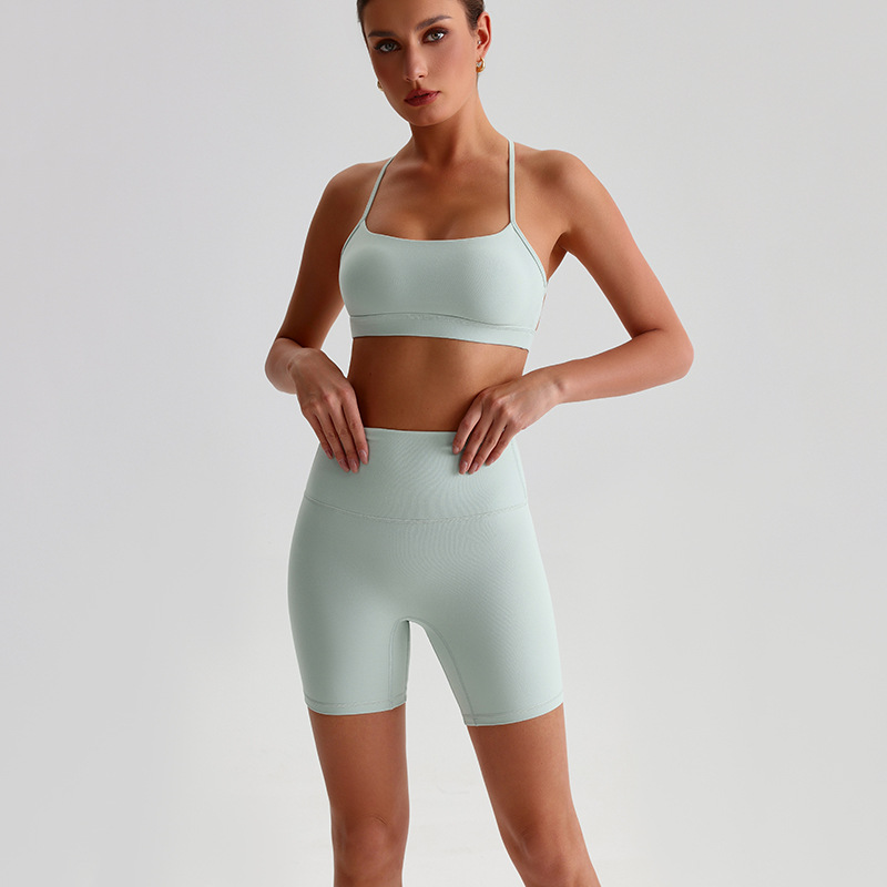 Yoga Fitness Kit - Solid Color High Impact Solid Gym