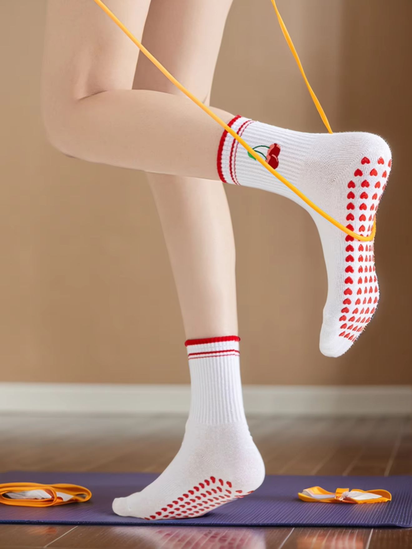Fitness Of Yoga - 1 Pairs Cross-Border Professional Yoga Socks,