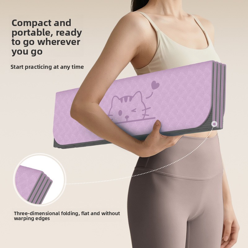 Foldable Large Yoga Mat Outdoo - огляд і ціна Thick Yoga Mat