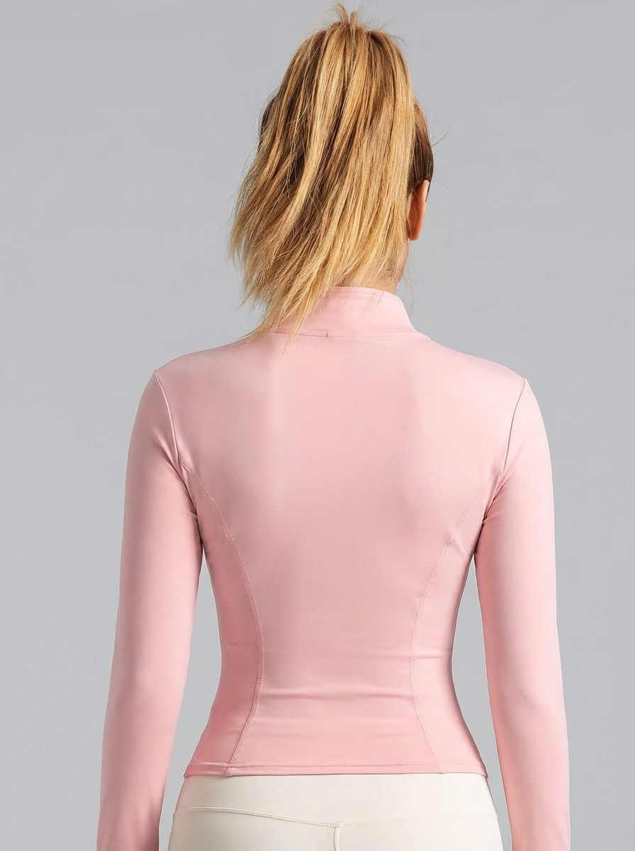 New Women Light Pink Yoga Coat - огляд і ціна Fitness Of Yoga