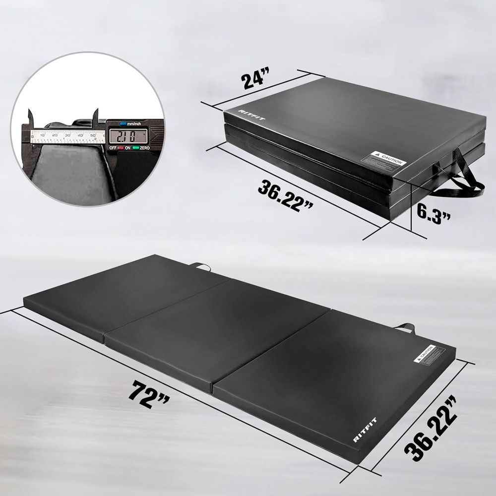 Enhanced 2 Thick Gym Mat, 3'x6 - огляд і ціна Thick Yoga Mat