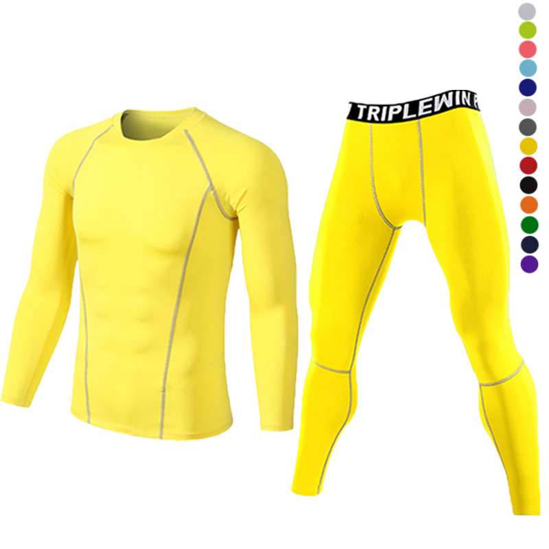 Men Long Sleeve Tracksuits GYM - огляд і ціна Yoga Fitness Kit