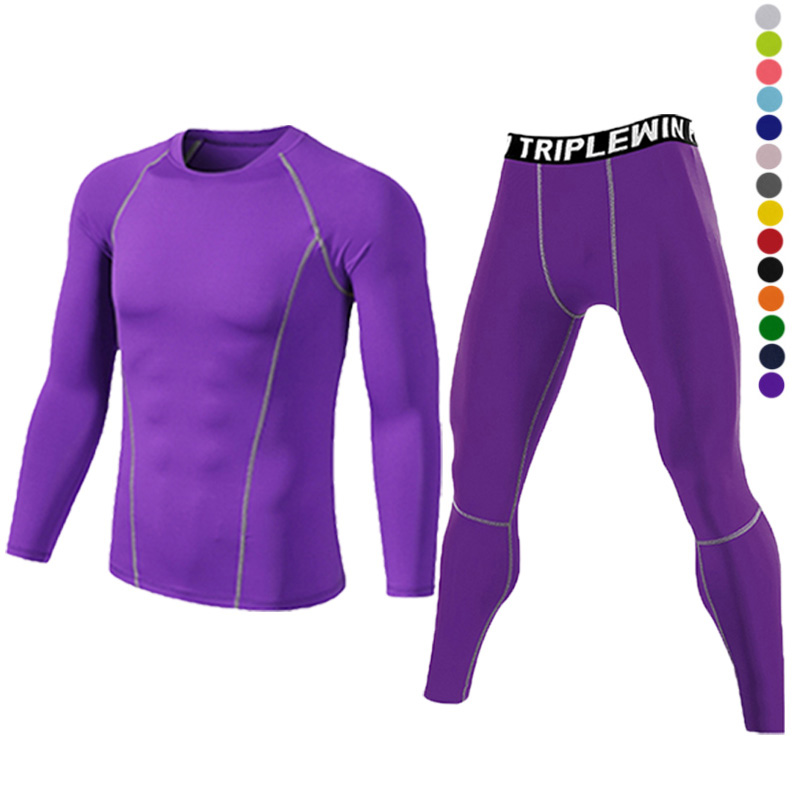 Men Long Sleeve Tracksuits GYM - огляд і ціна Yoga Fitness Kit