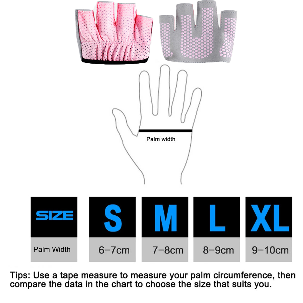 Gym Fitness Half Finger Gloves - огляд і ціна Yoga Fitness Power Yoga