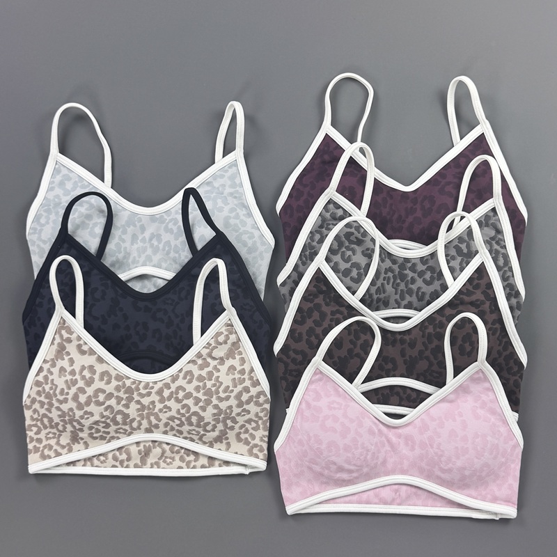 Sports Bra Women Leopard Print - огляд і ціна Yoga Fitness Exercises