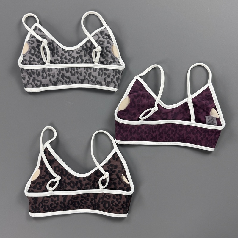 Sports Bra Women Leopard Print - огляд і ціна Yoga Fitness Exercises