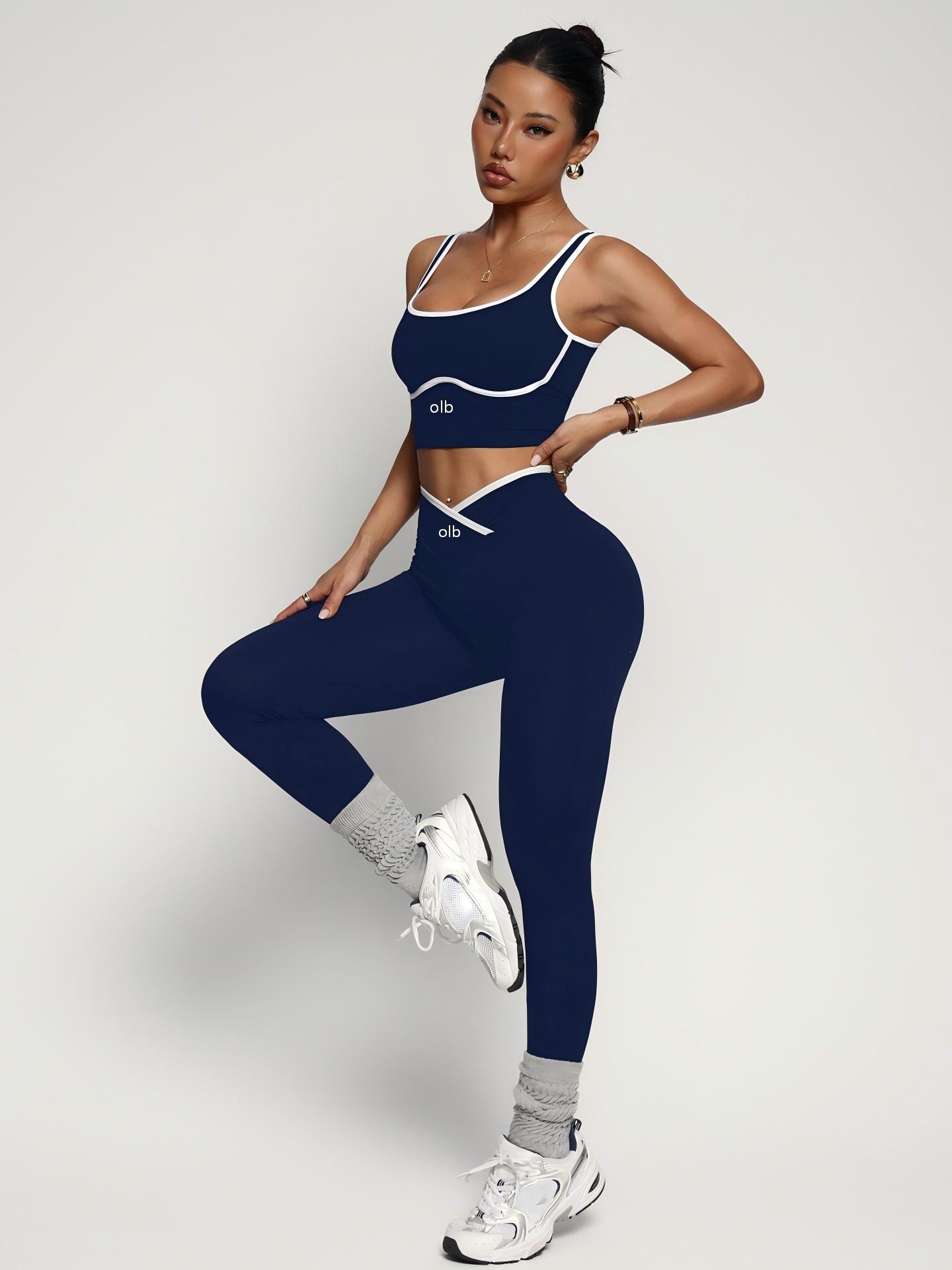 2-piece new sports bra vest pa - огляд і ціна Yoga Fitness Kit