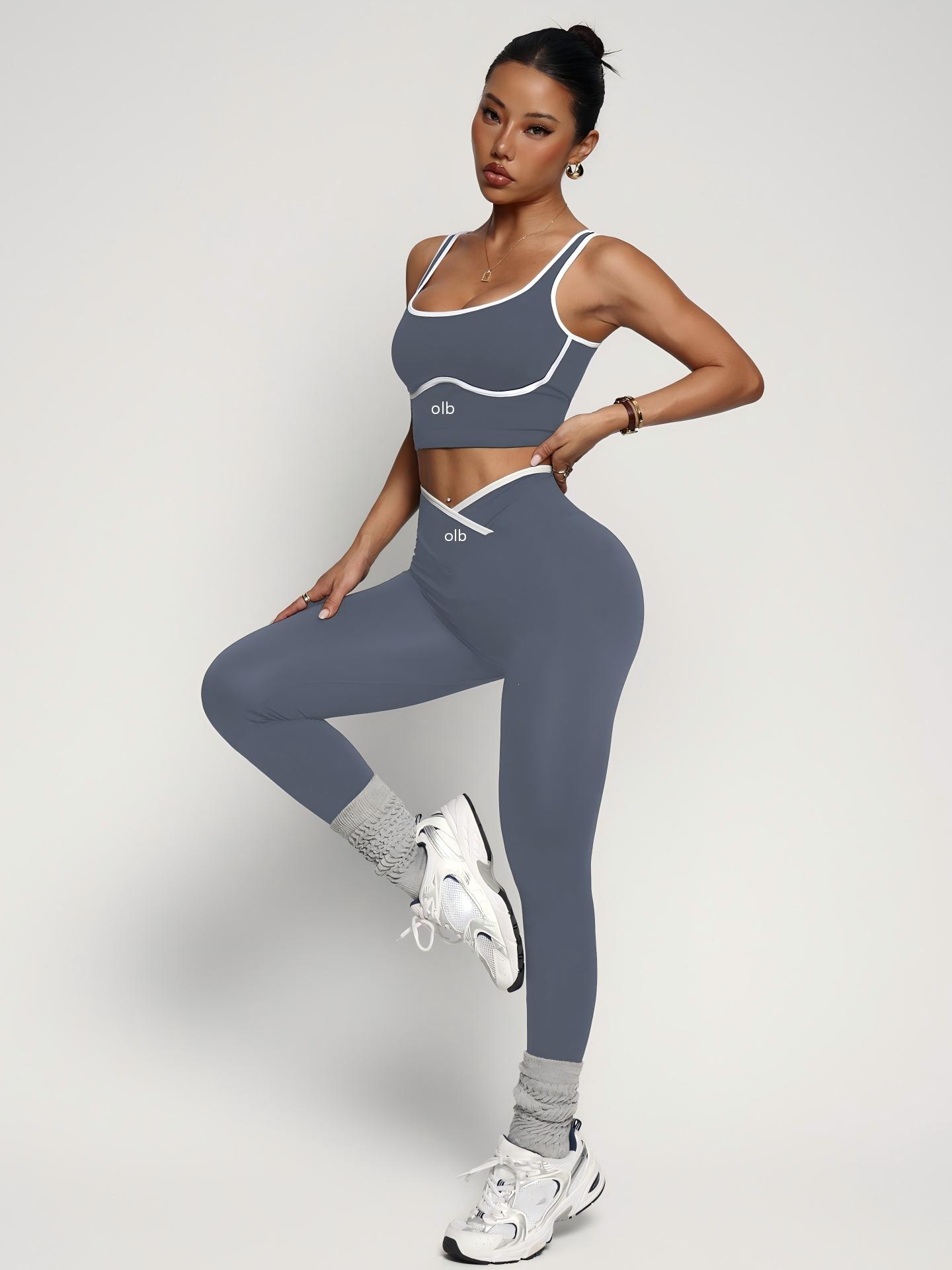 2-piece new sports bra vest pa - огляд і ціна Yoga Fitness Kit