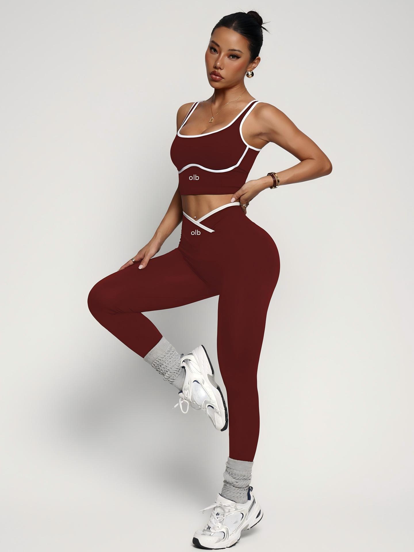 2-piece new sports bra vest pa - огляд і ціна Yoga Fitness Kit