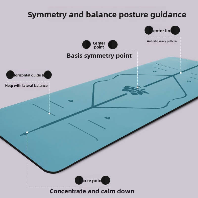 PU Rubber Non Slip Wide Thick  - огляд і ціна Thick Yoga Mat