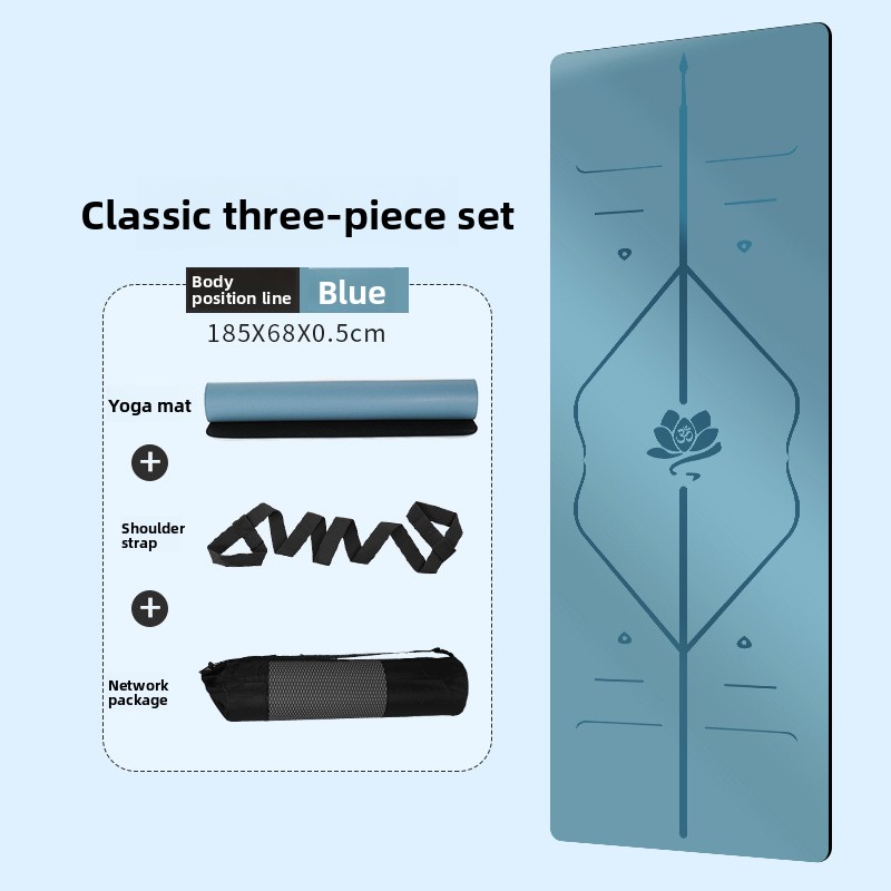 PU Rubber Non Slip Wide Thick  - огляд і ціна Thick Yoga Mat