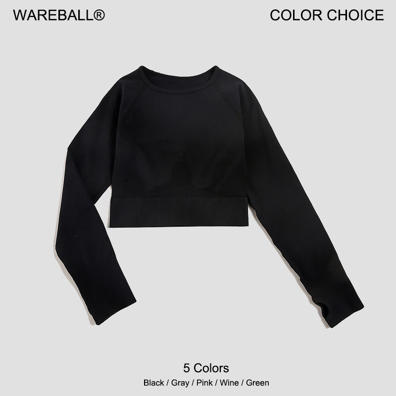 Women's Shirt Seamless Crop To - огляд і ціна Yoga Fitness Hk
