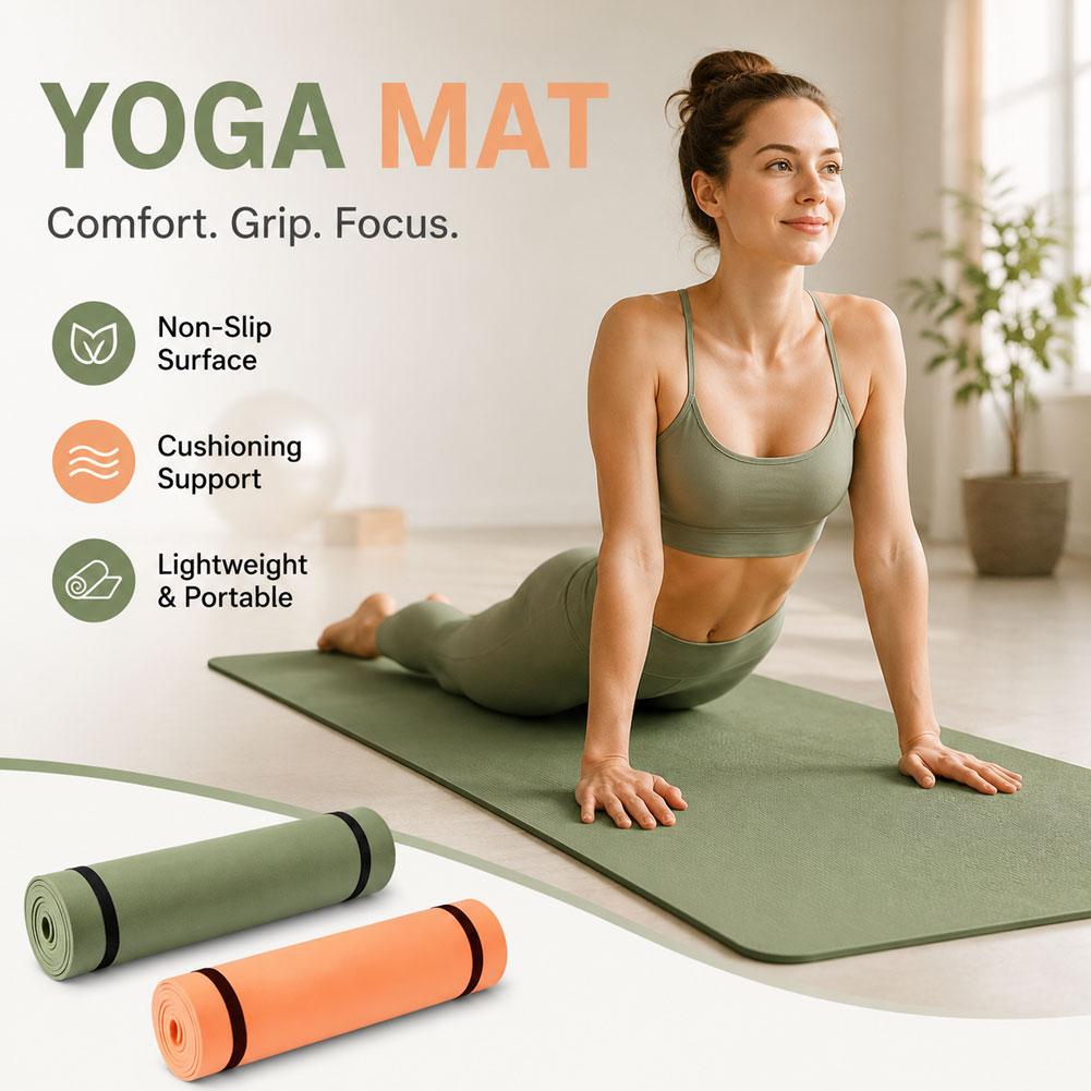 Thick Yoga Mat Anti-skid Sport - огляд і ціна Thick Yoga Mat