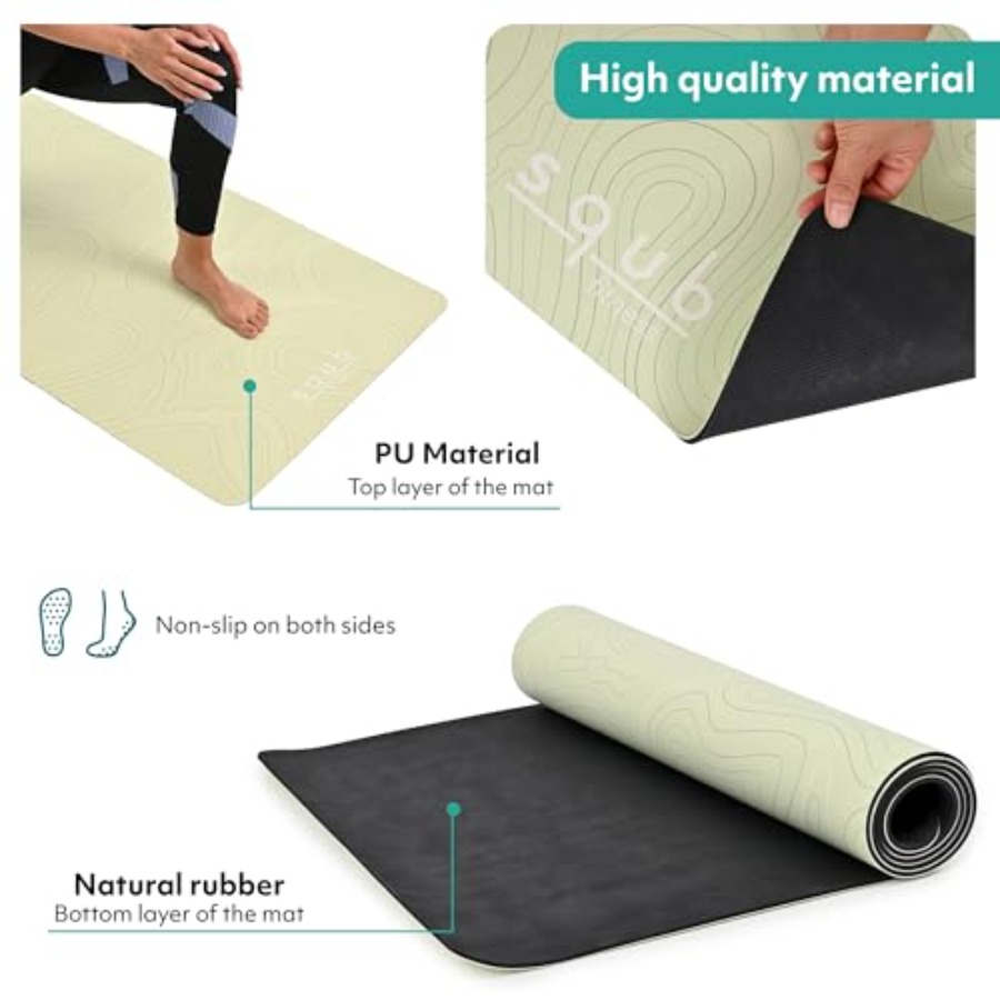 Yoga Mat for Pilates Fitness T - огляд і ціна Thick Yoga Mat