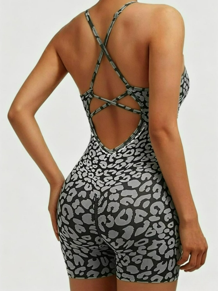 Fashion Casual Leopard Printed - огляд і ціна Yoga Overall Fitness