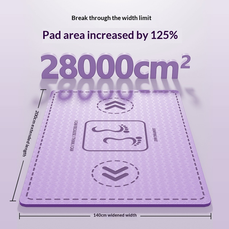 Extra Large Double Yoga Mat Th - огляд і ціна Thick Yoga Mat