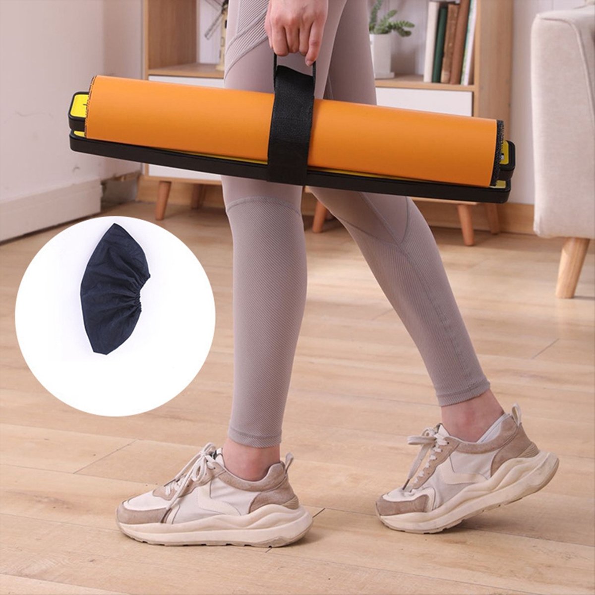 L79A Yoga Sliding Mat Sports F - огляд і ціна Yoga Fitness Exercises