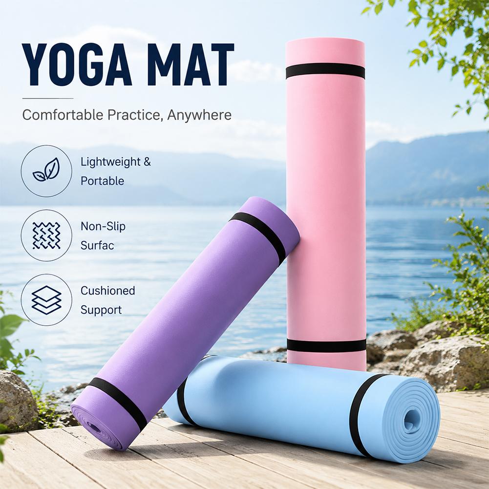 1/2Pcs Thick Yoga Mat Anti-ski - огляд і ціна Thick Yoga Mat