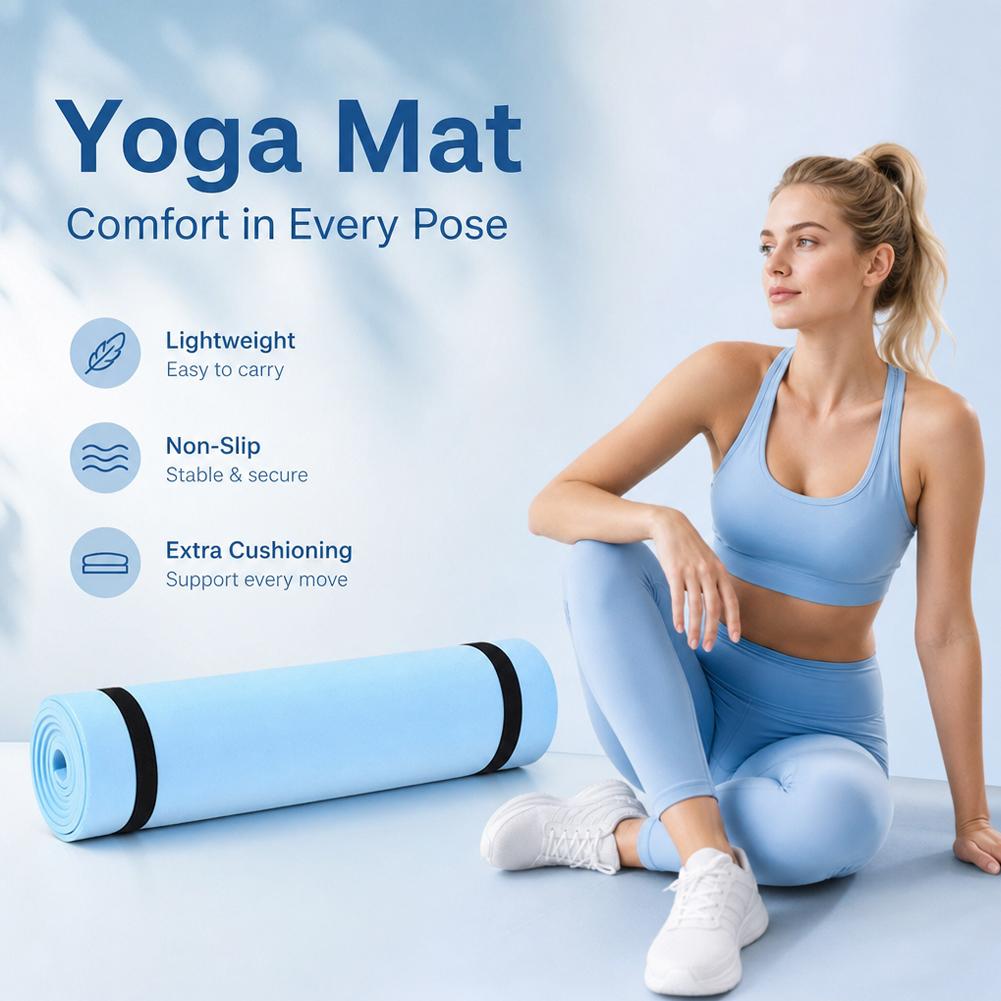 1/2Pcs Thick Yoga Mat Anti-ski - огляд і ціна Thick Yoga Mat