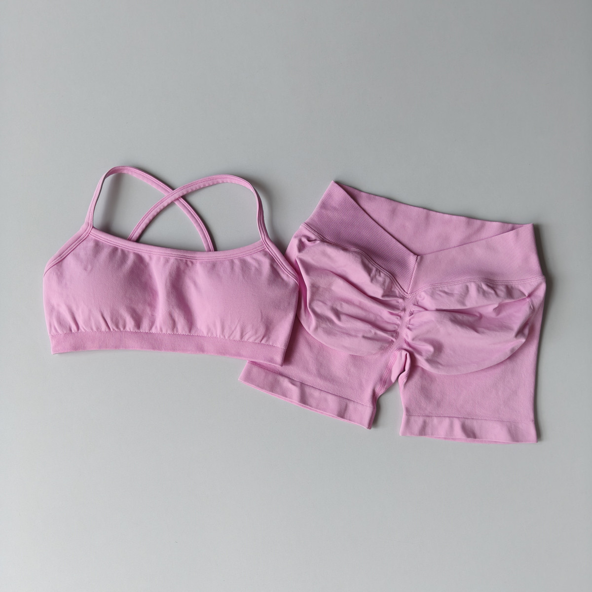 Sports Shorts Set 2 Pieces Sea - огляд і ціна Yoga Fitness Kit