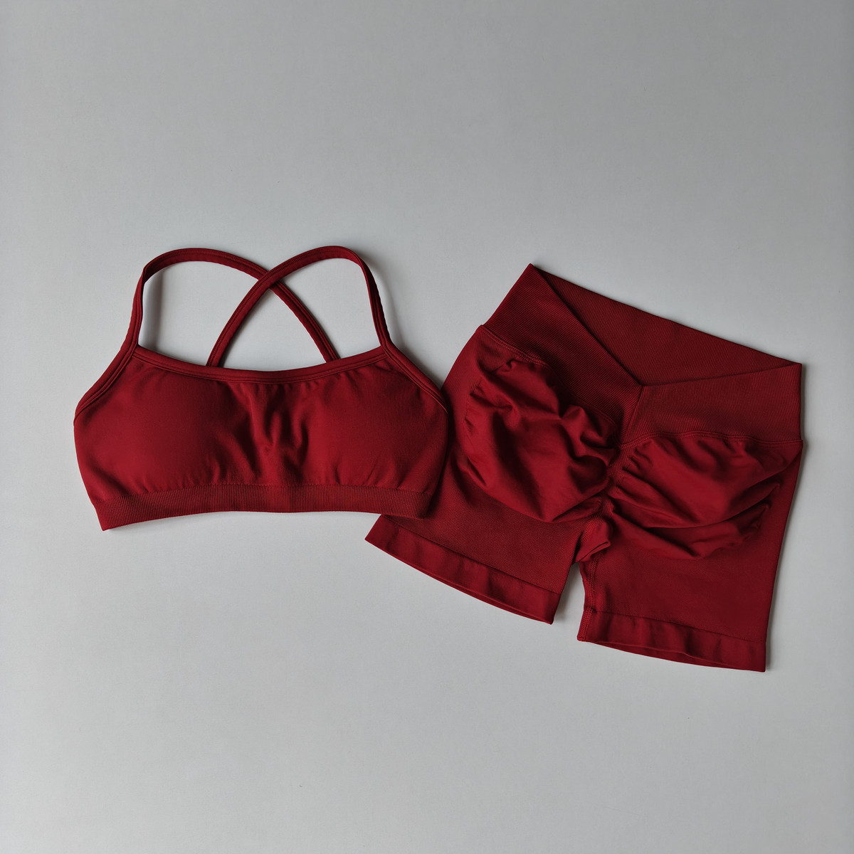 Sports Shorts Set 2 Pieces Sea - огляд і ціна Yoga Fitness Kit
