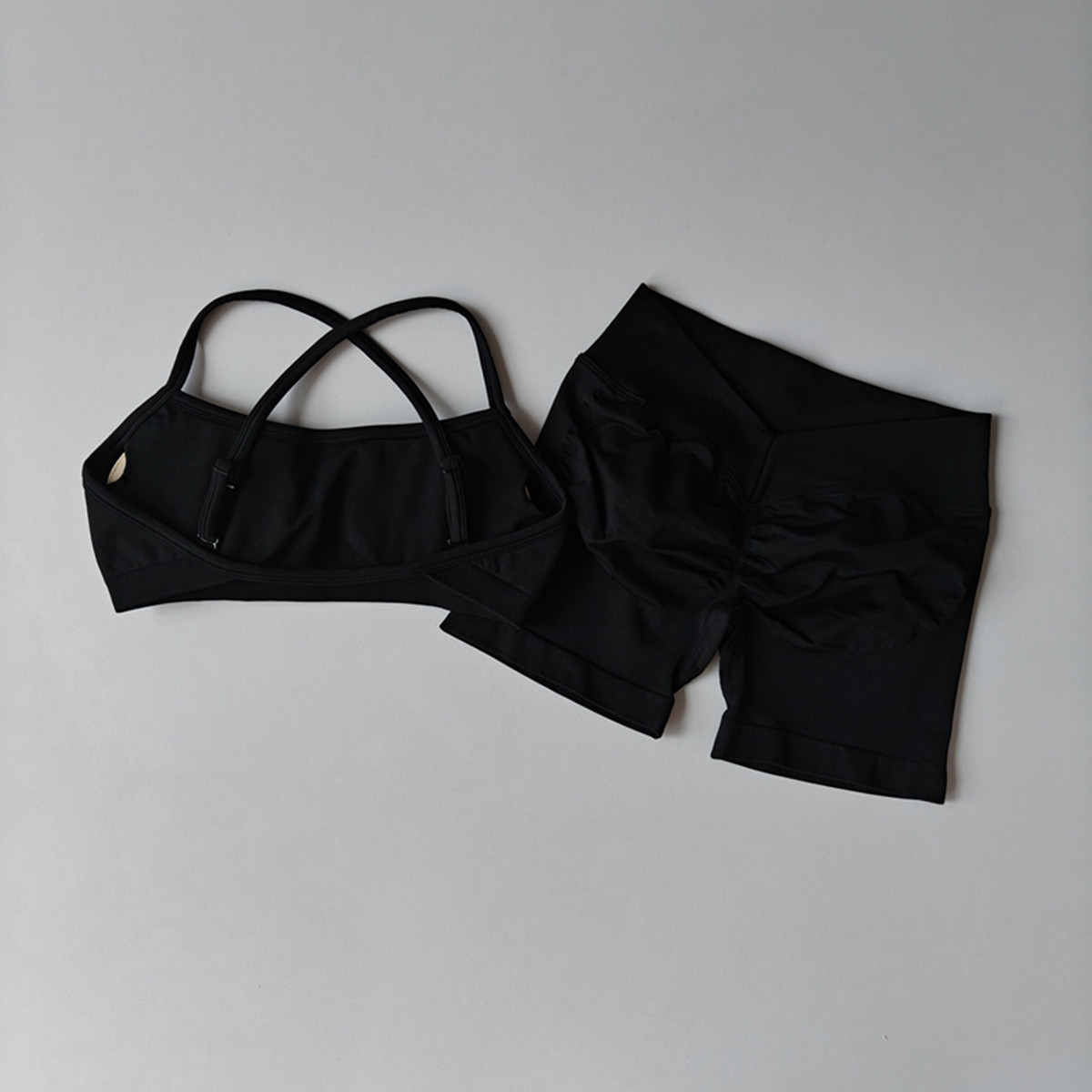 Sports Shorts Set 2 Pieces Sea - огляд і ціна Yoga Fitness Kit