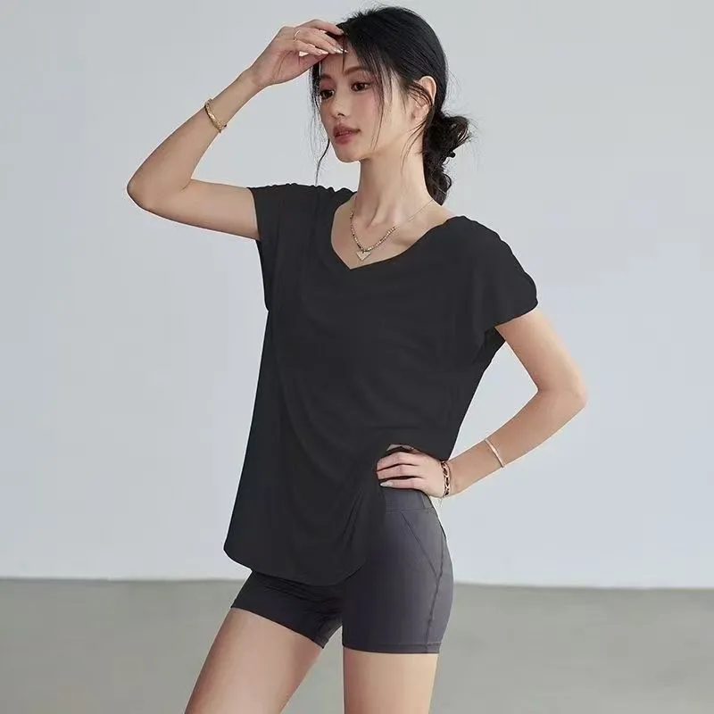 Women's Slimming Round Neck Yo - огляд і ціна Yoga Fitness Exercises